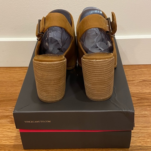 Vince Camuto Chemine Slingback, Saddle, Size 8.5 - Picture 6 of 10